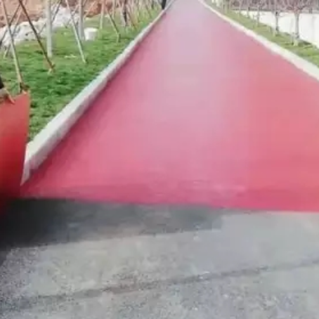 娄底​ 彩色路面喷涂翻新是一种低成本